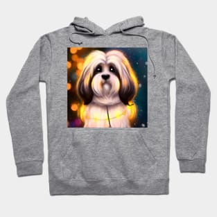 Cute Havanese Drawing Hoodie